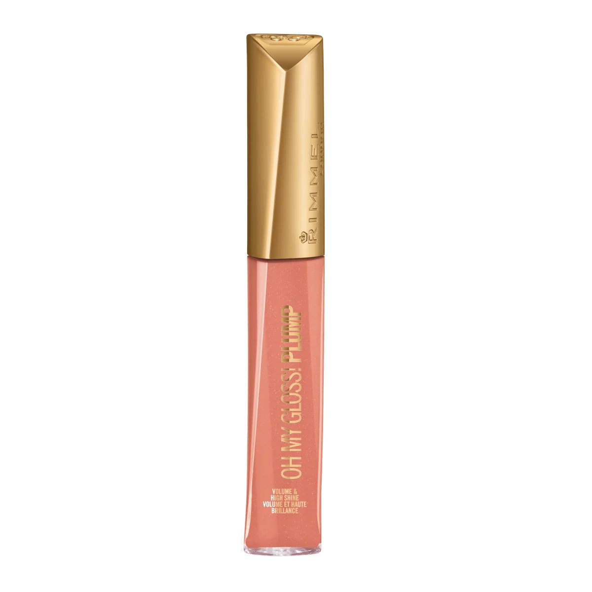 Rimmel Oh My Gloss! Plump Błyszczyk dający efekt powiększonych ust 531 Peach Pie, 6,5 ml 