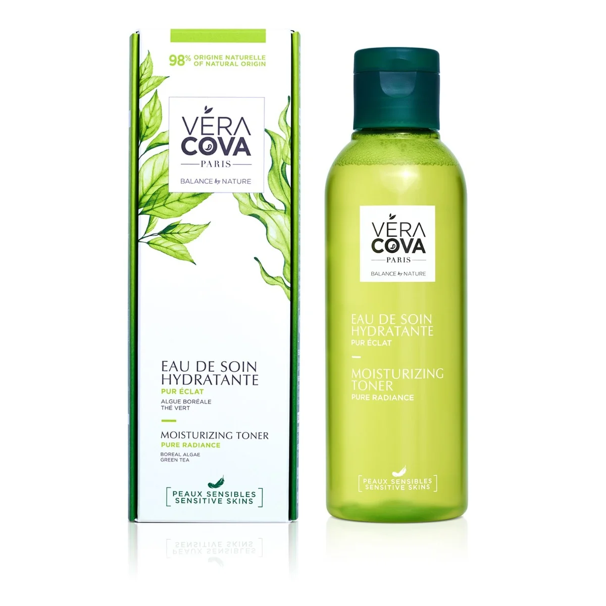 Veracova Moisturizing Toner Green Tea tonik nawilżający z zieloną herbatą, 200 ml