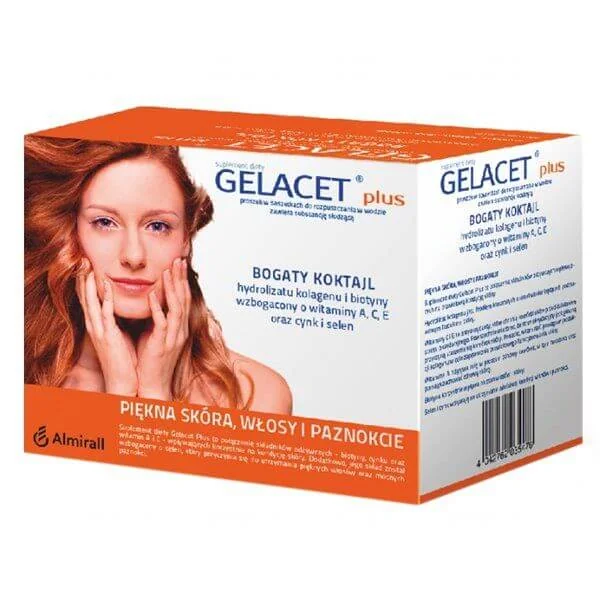 Gelacet Plus, 5,7 g x 21 saszetek