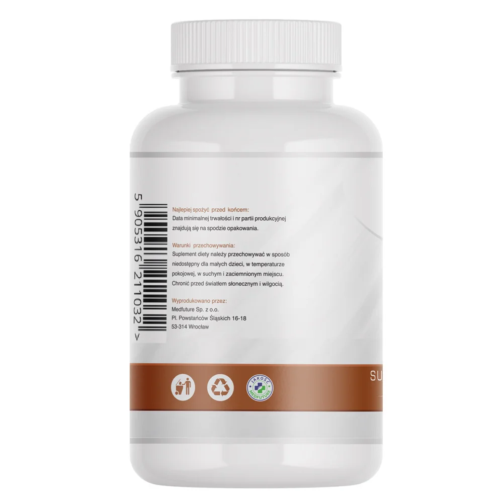 MedFuture Chaga 500 mg, 60 kapsułek