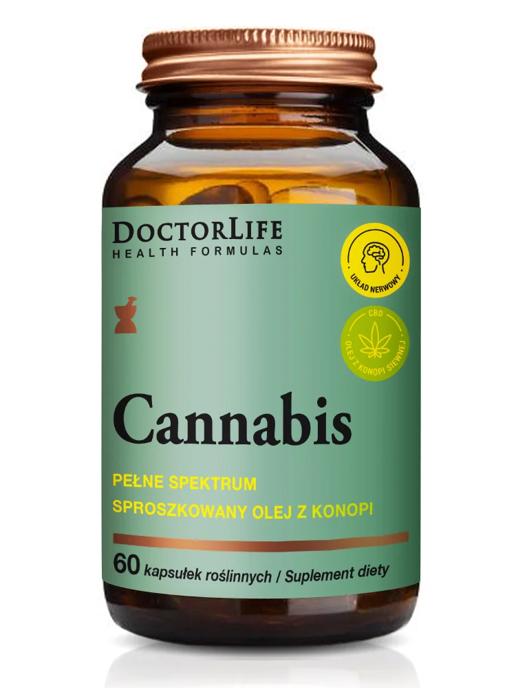 Doctor Life Cannabis, 60 kapsułek