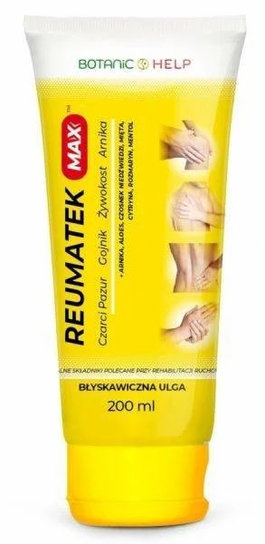 Botanic Help Reumatek Max, żel, 200 ml