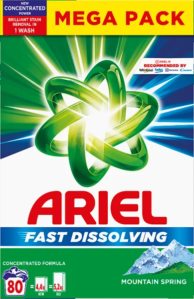 Ariel Mountain Spring, proszek do prania 4.4kg