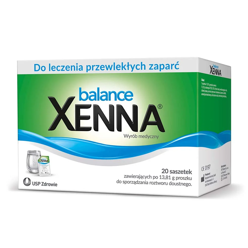 Xenna Balance proszek do sporządzania roztworu doustnego, 20 saszetek