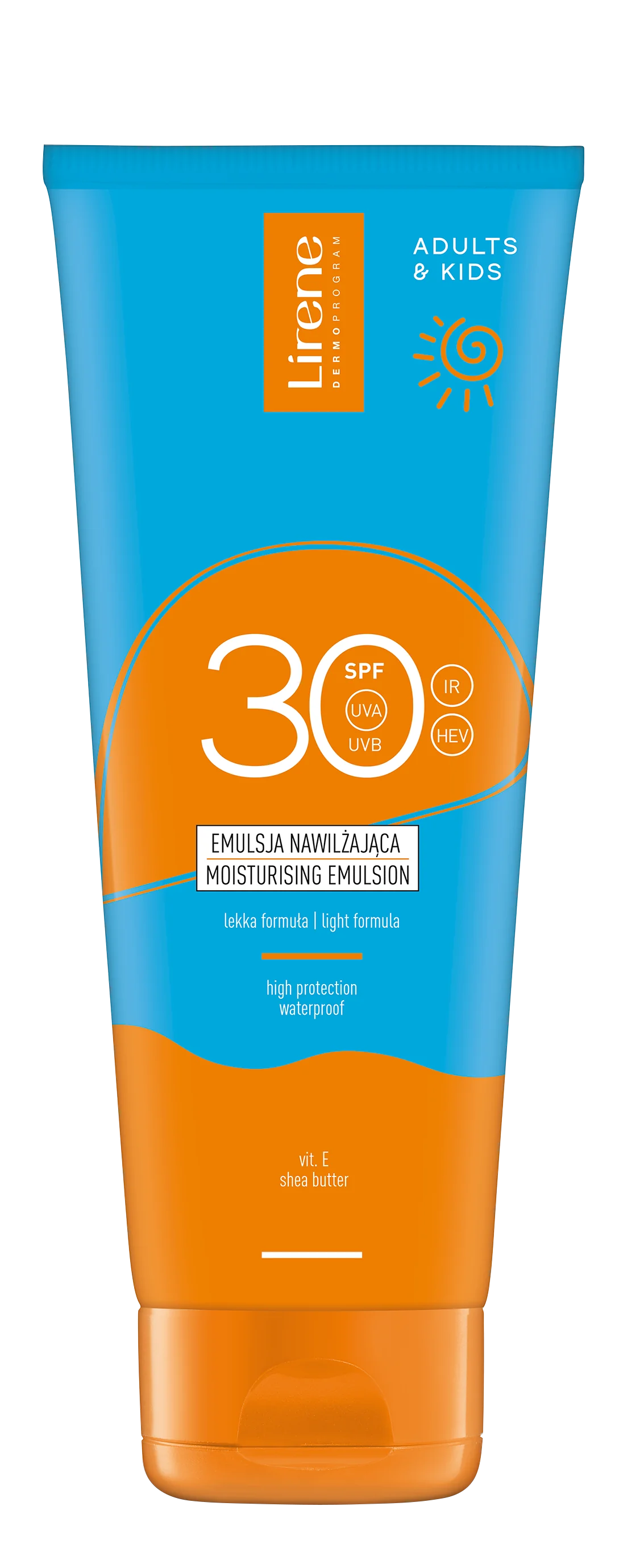 Lirene Sun, emulsja nawilżająca SPF 30, 200 ml