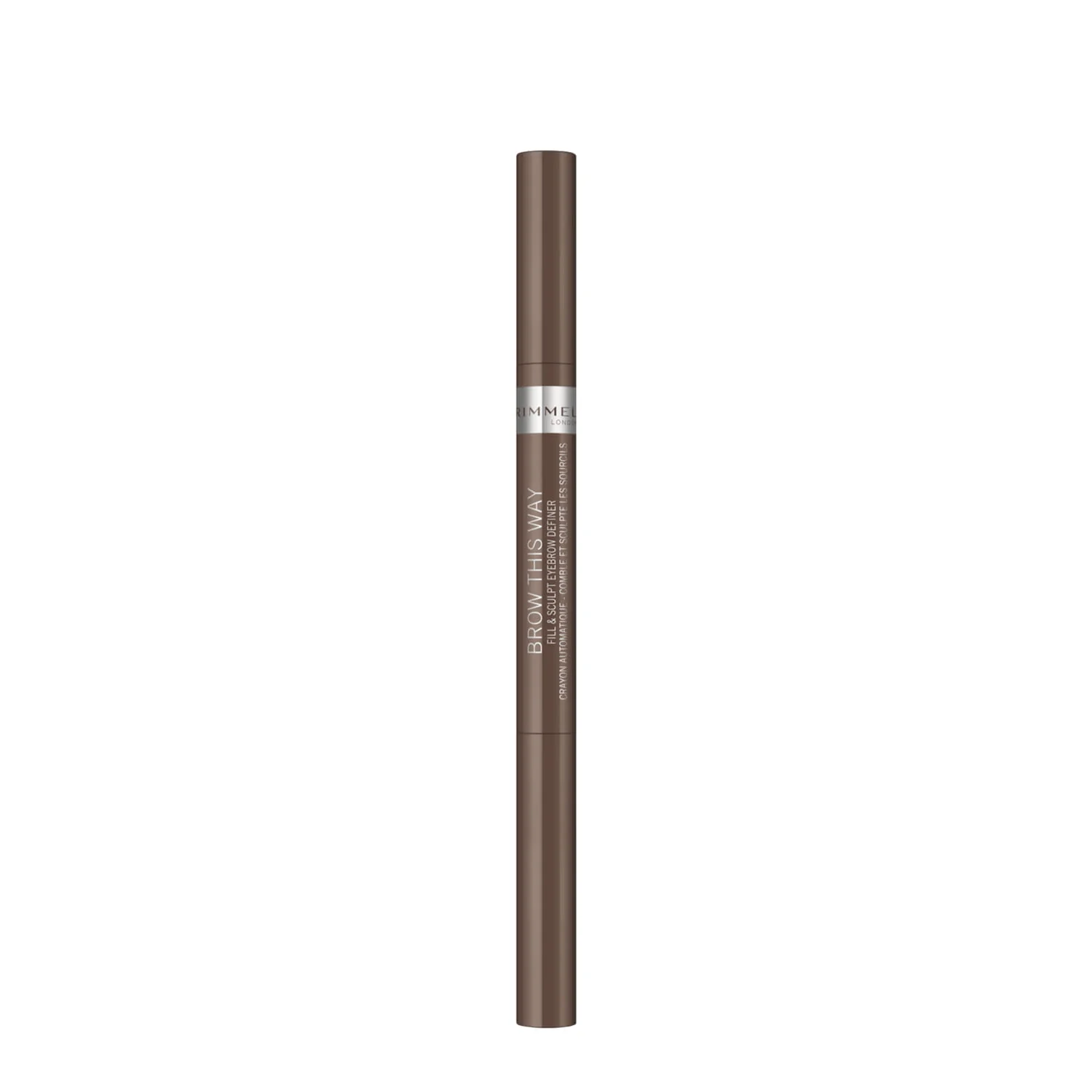 Rimmel Brow This Way Fill & Sculpt kredka do brwi automatyczna nr 002 Medium, 1 szt.