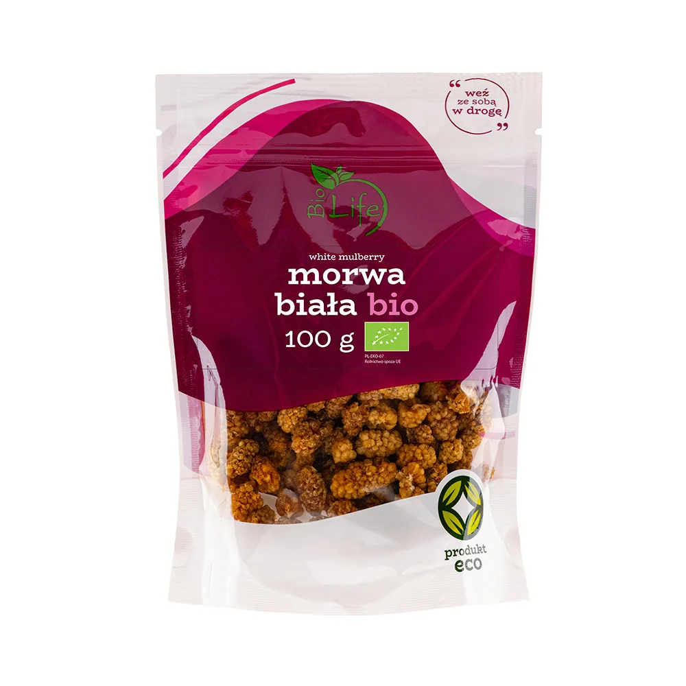 BioLife ekologiczna morwa biała, 100 g