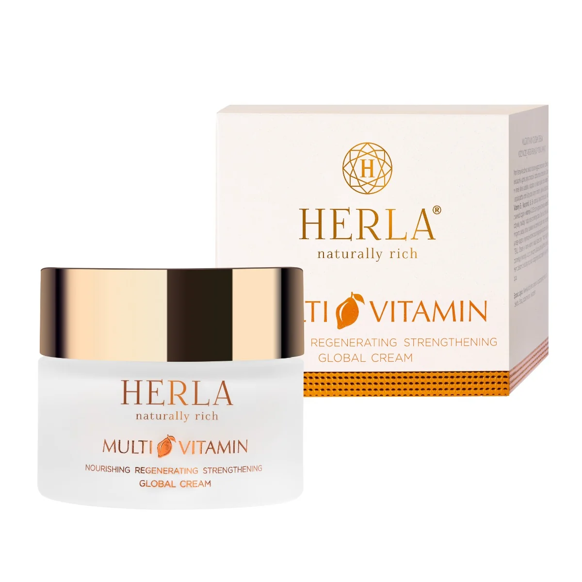 Herla Multivitamin Global Cream multiwitaminowy krem globalny na dzień i na noc, 50 ml 