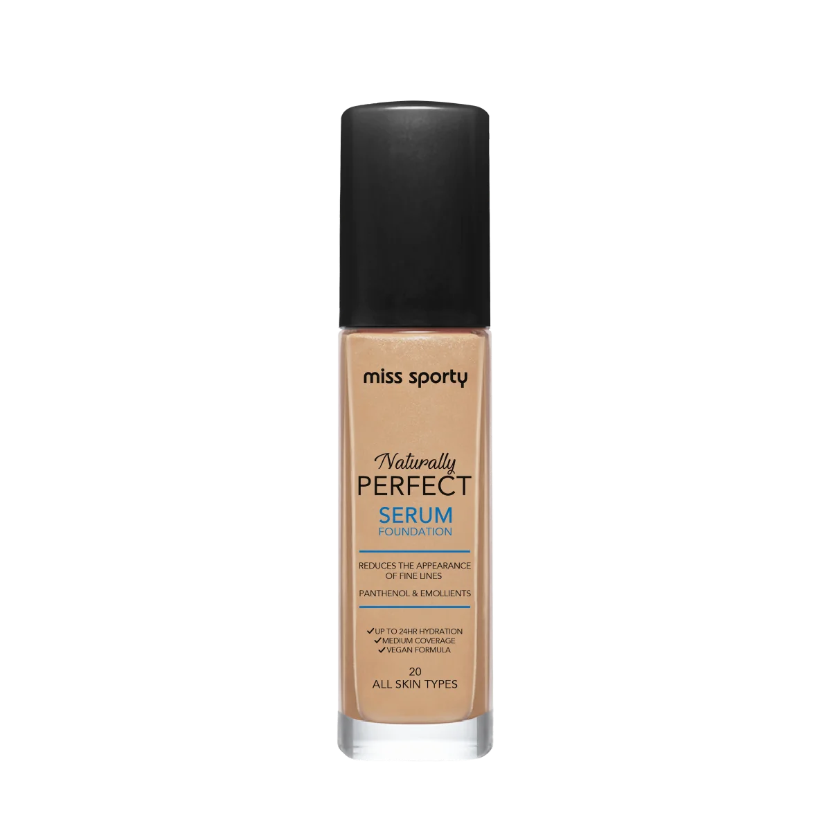 Miss Sporty Naturally Perfect Podkład-serum nr 20, 30 ml