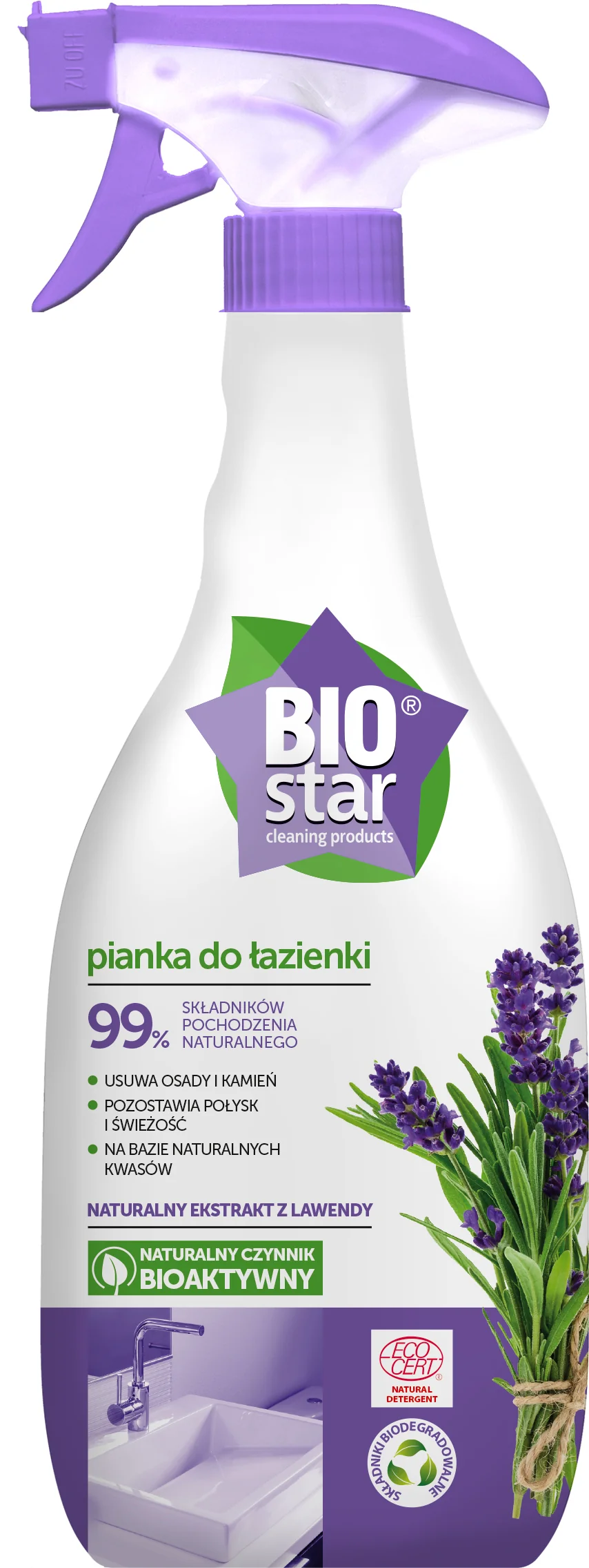 BIOstar Pianka do łazienki, 700 ml