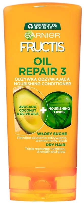 Garnier Fructis Oil Repair 3 odżywka wzmacniająca, 200 ml