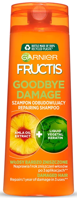 Garnier Fructis Goodbye Damage szampon wzmacniający, 400 ml