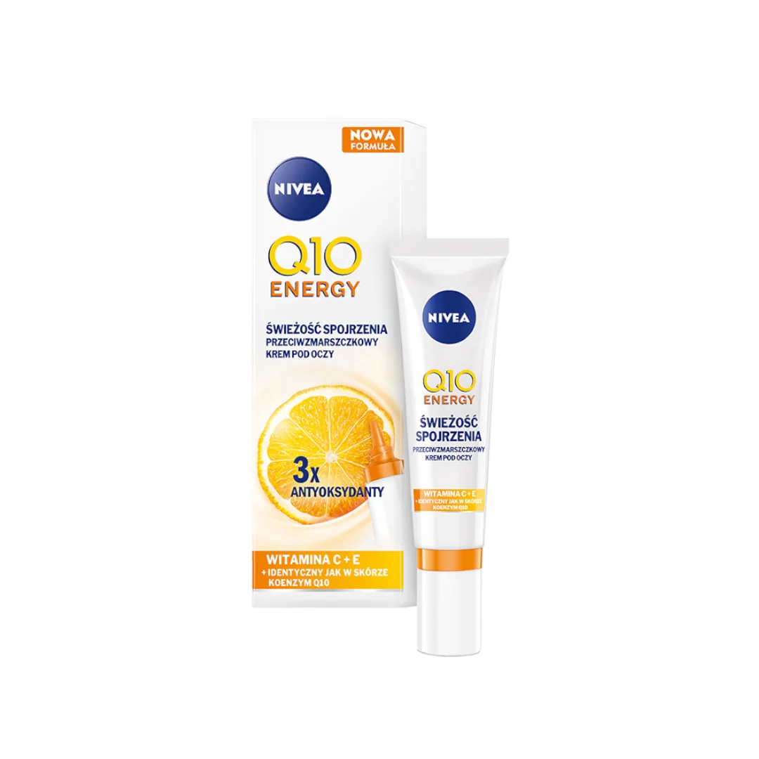 Nivea Q10 Energy przeciwzmarszczkowy krem pod oczy, 15 ml