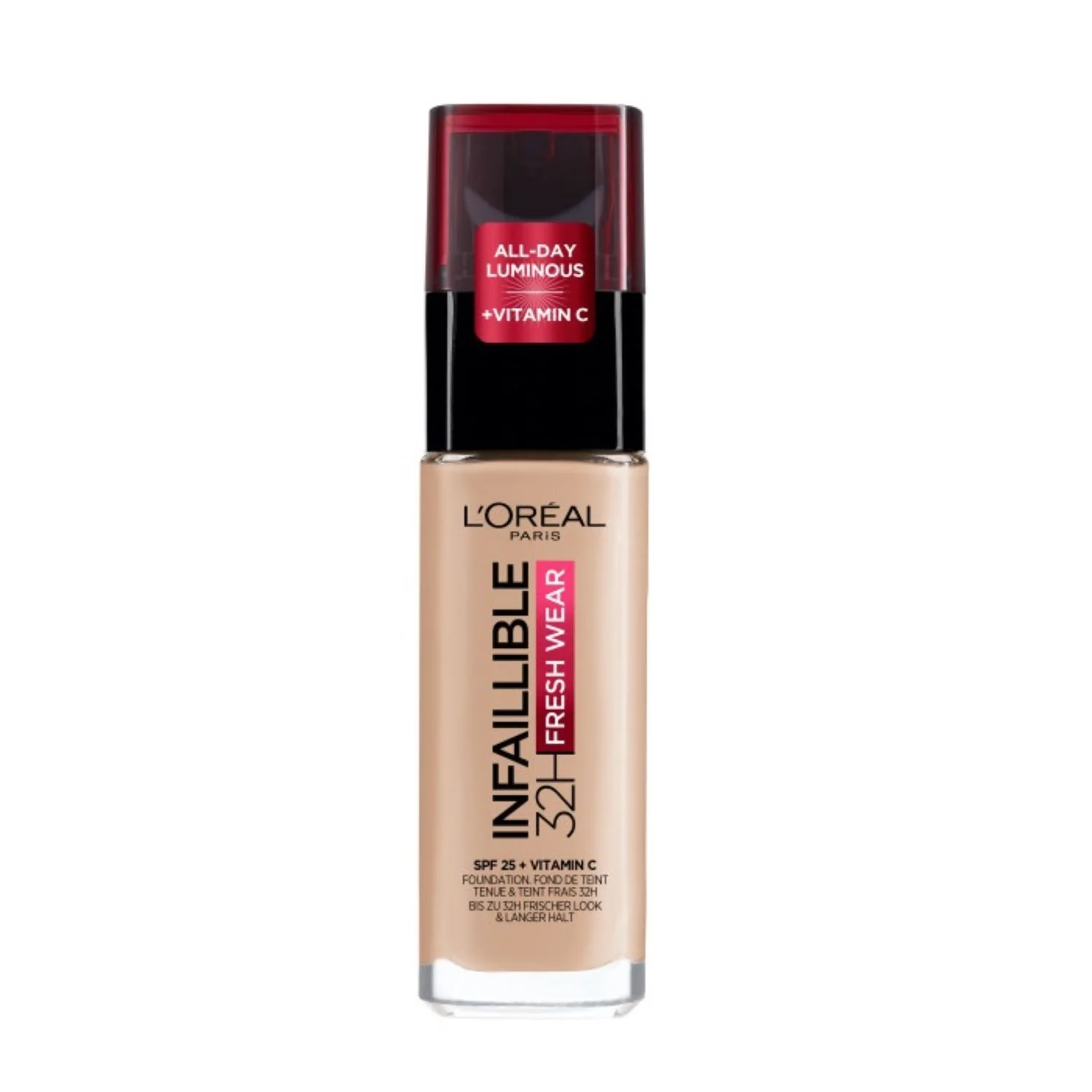 L'Oreal Infaillible 24H Fresh Wear Foundation długotrwały podkład do twarzy 110 Rose Vanilla, 30 ml