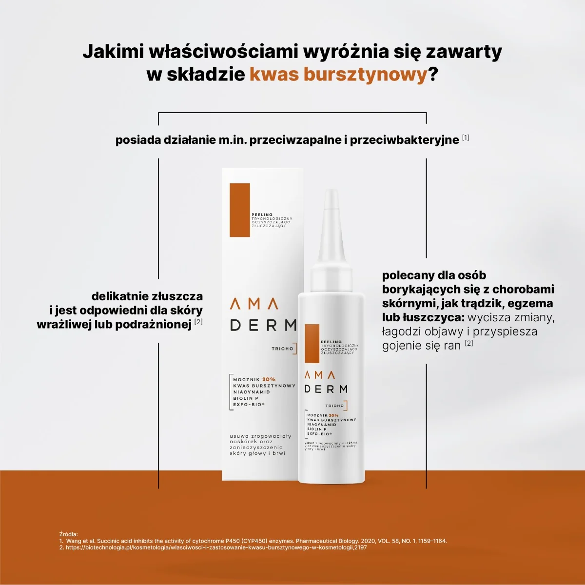 Amaderm Tricho oczyszczająco-złuszczający peeling trychologiczny, 100 ml