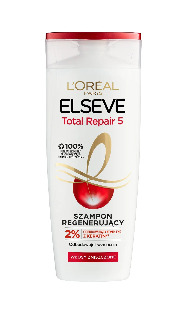 L`Oreal Paris Elseve Total Repair 5 szampon wypełniający, 400 ml