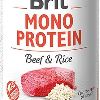 Brit Mono Protein Adult Beef&Rice Mokra karma z wołowiną i ryżem dla psa, 400 g