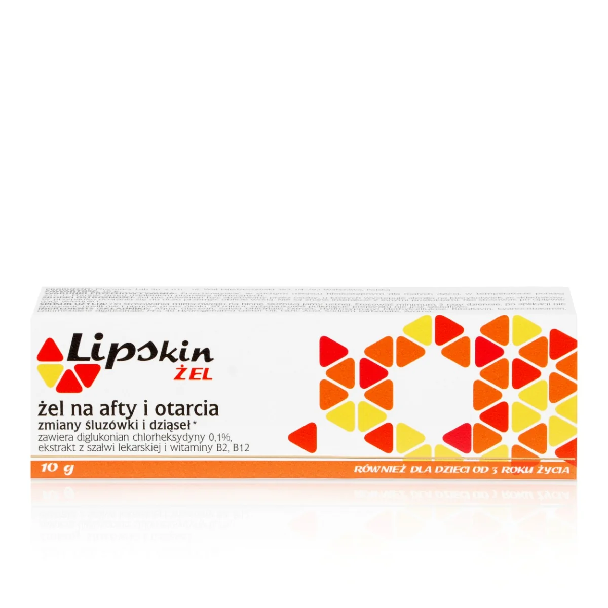 Lipskin, żel na afty i otarcia, 10 g