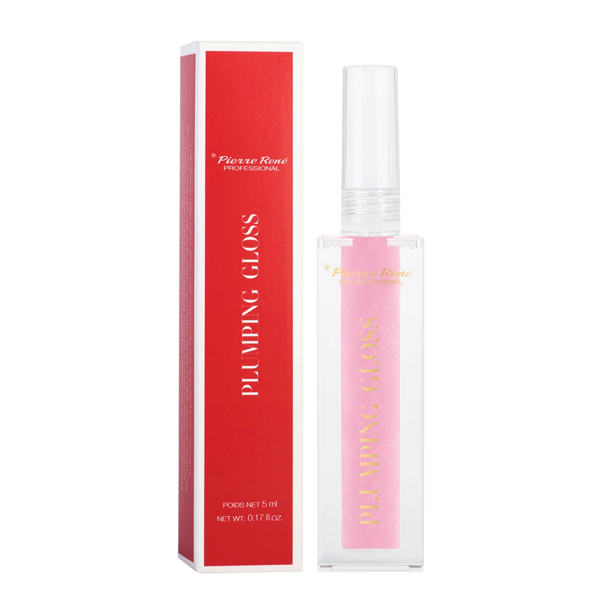 Pierre René Professional Plumping Lip Gloss Błyszczyk do ust 02 Ice Candy, 5 ml