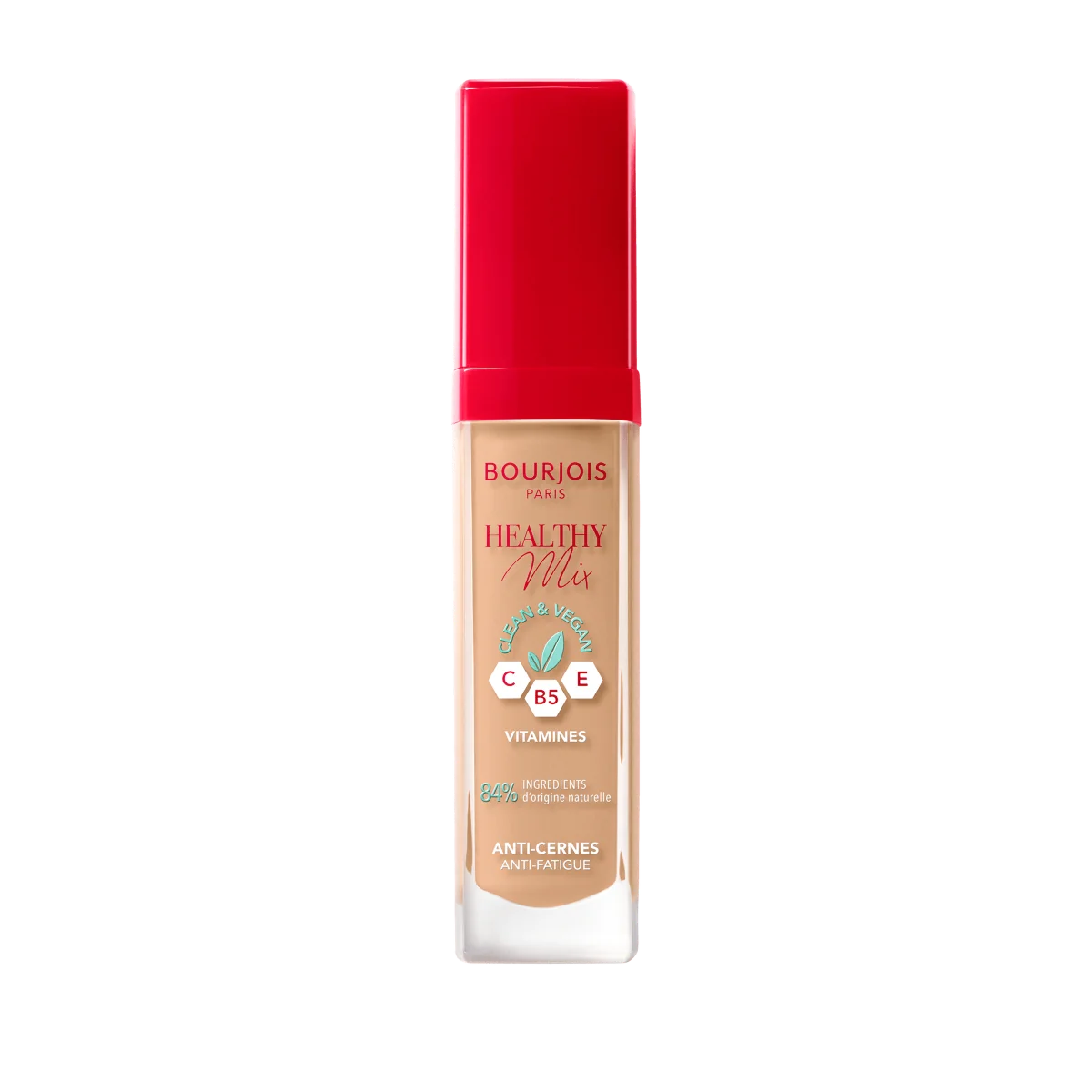 Bourjous Healthy Mix Concealer Korektor rozjaśniający 52 Medium, 10 ml