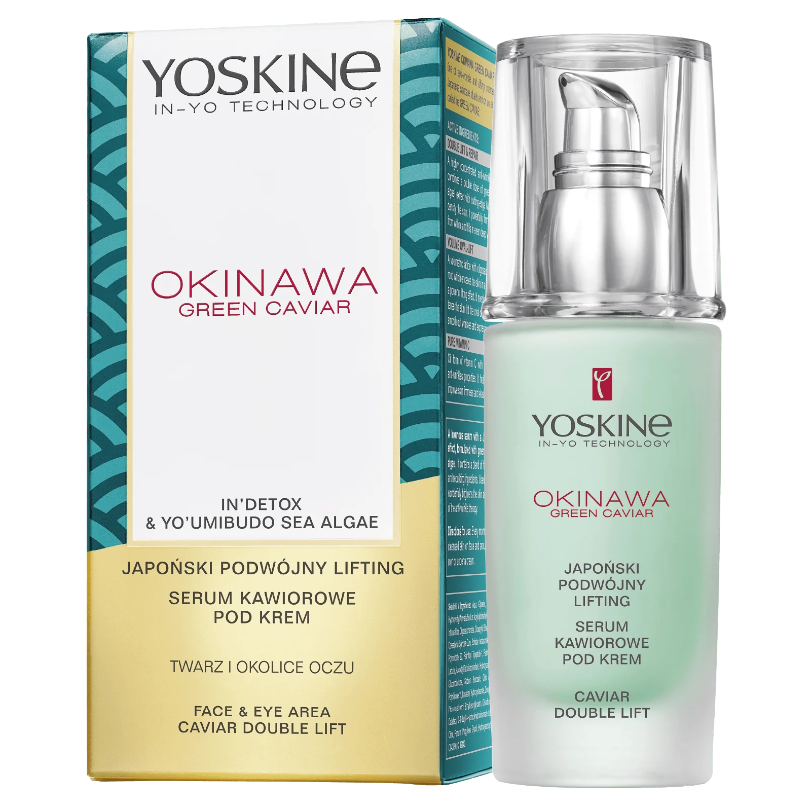 Yoskine Okinawa Green Caviar serum kawiorowe pod krem, 30 ml