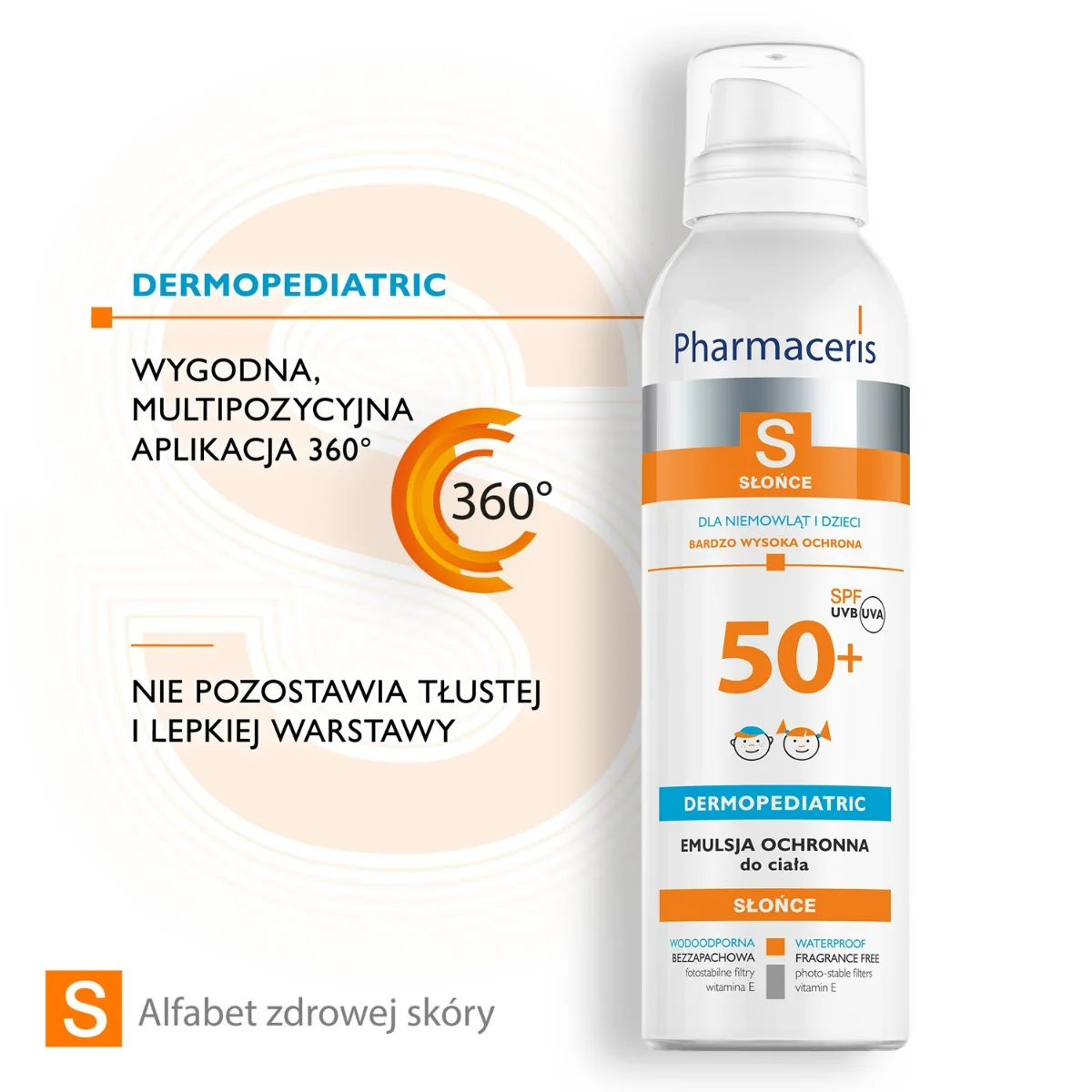 Pharmaceris S emulsja ochronna dla niemowląt i dzieci SPF 50+, 150 ml