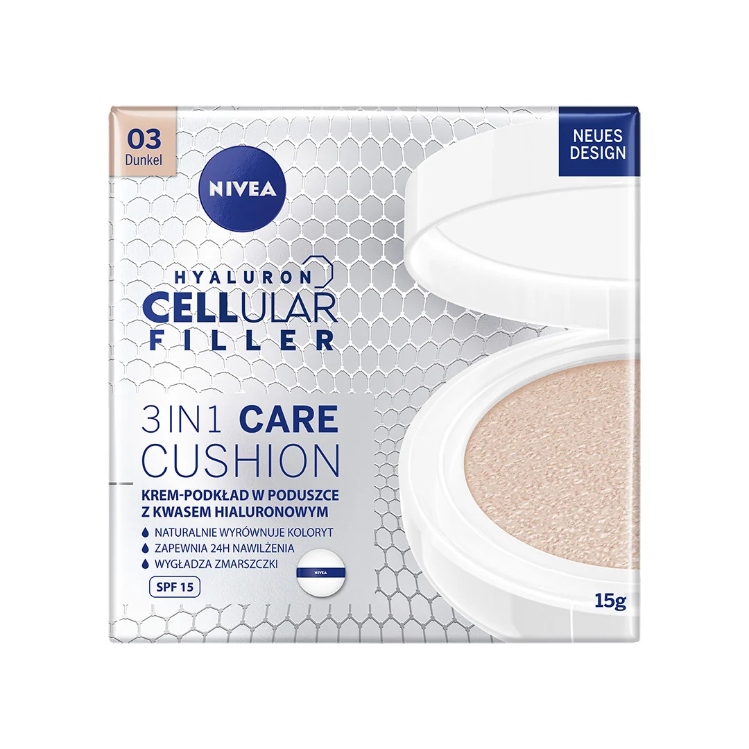 Nivea Cellular krem-podkład w poduszce kolor ciemny, 15 ml