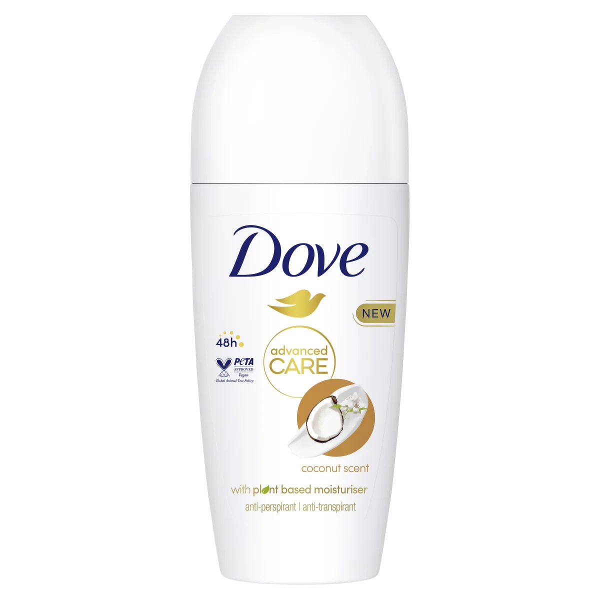 Dove Advanced Care Antyperspirant w kulce Coconut Scent, 50 ml