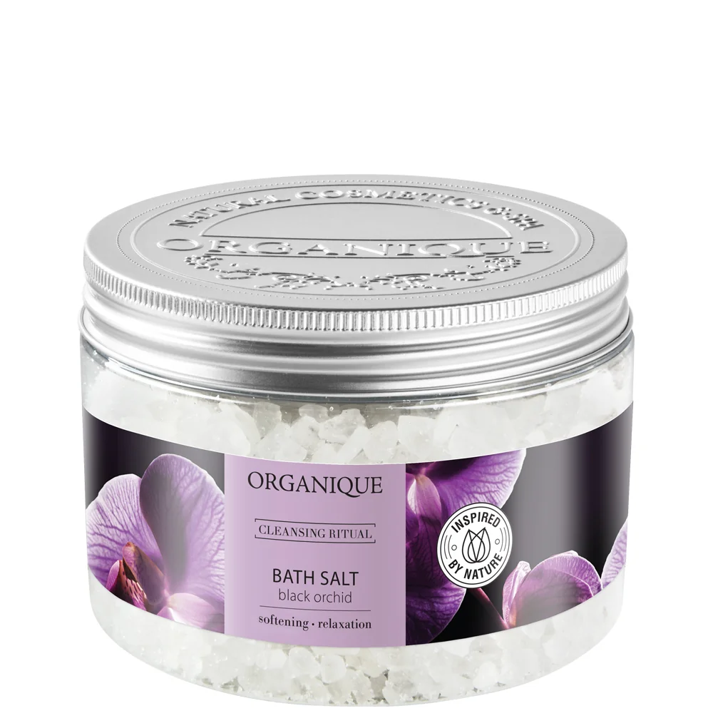 Organique relaksująca sól do kąpieli Czarna orchidea, 600 g