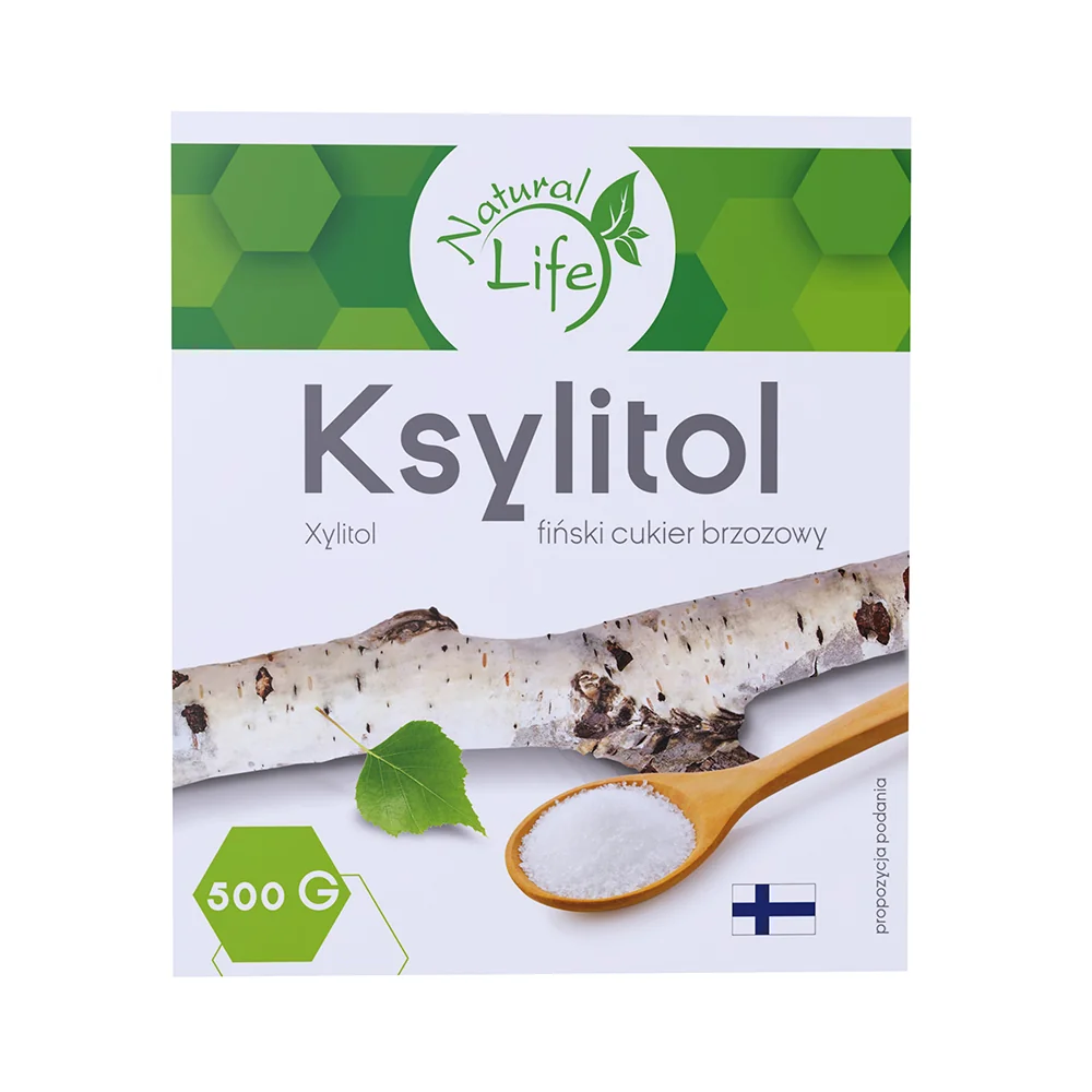 Natural Life ksylitol fiński, 500 g