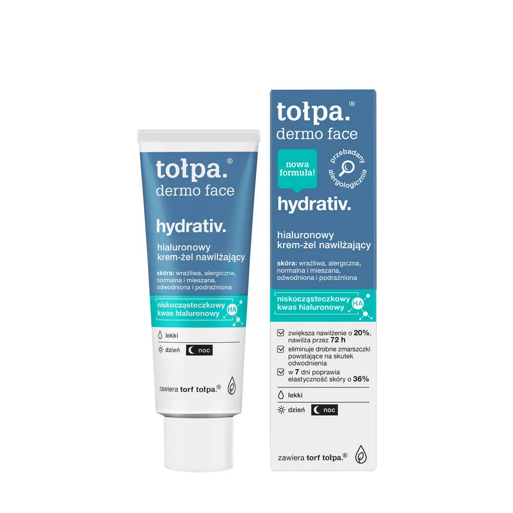 Tołpa Dermo Face Hydrativ, krem nawilżająco-odprężający, lekki, 40ml