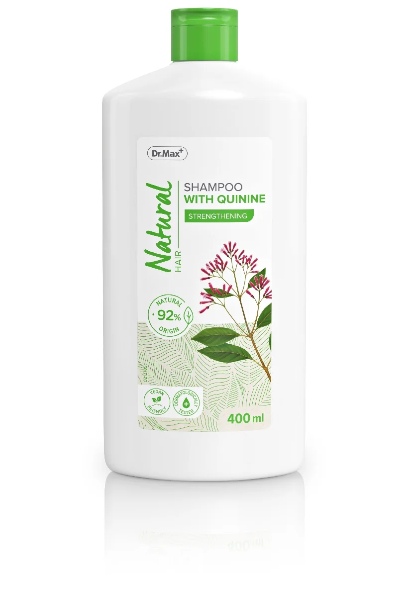 Natural Hair Dr. Max, szampon z chininą, 400 ml