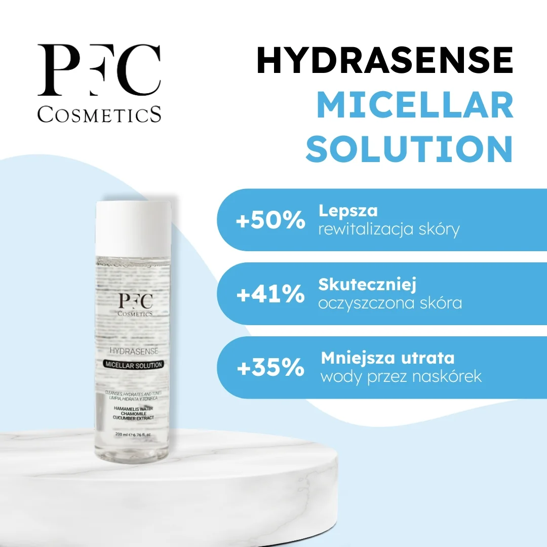 PFC Hydrasense Micellar Solution płyn micelarny, 200 ml 