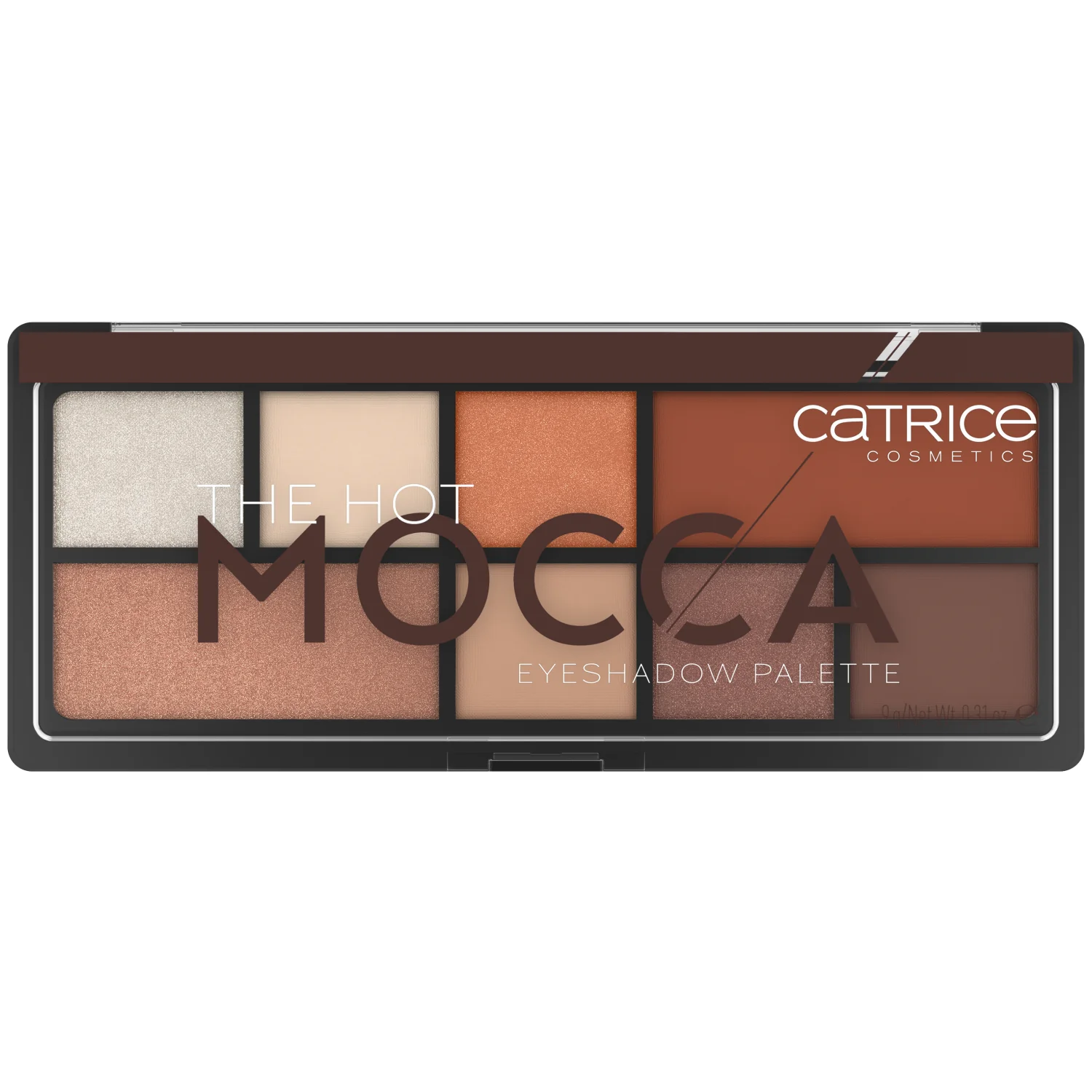 CATRICE The Hot Mocca Eyeshadow Pallete Paleta cieni do powiek, 9 g