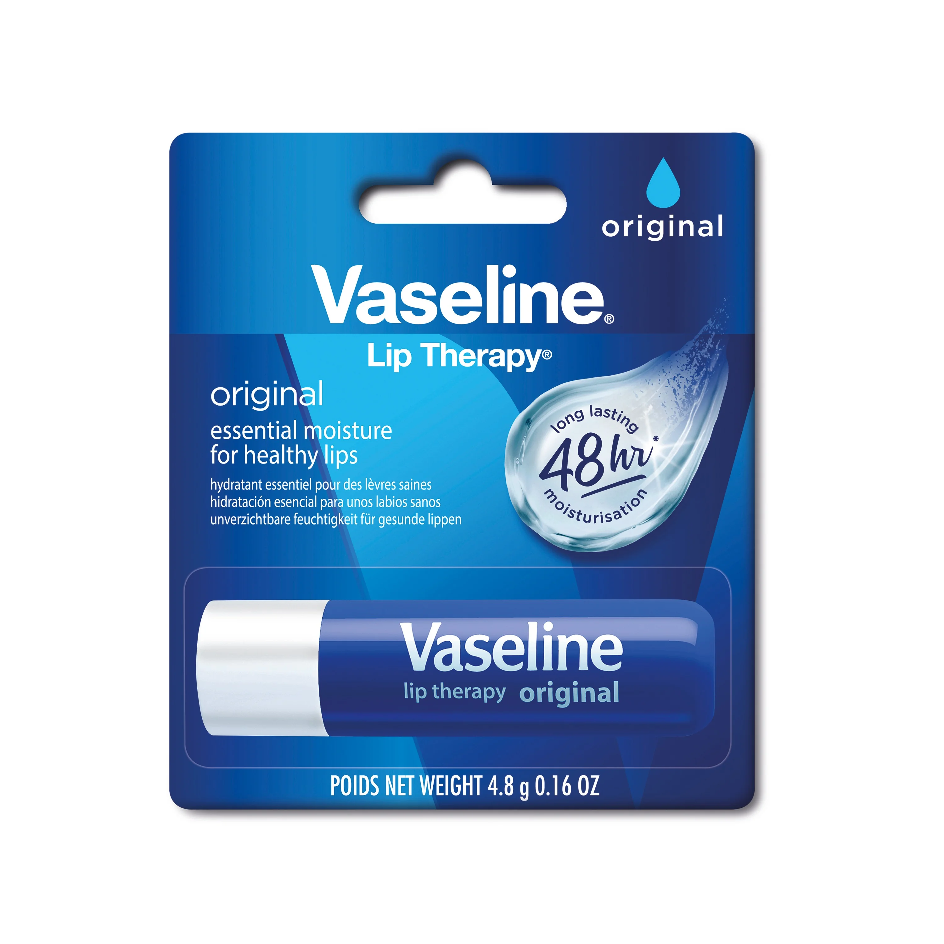 Vaseline Original pomadka do ust, 4,8 g 