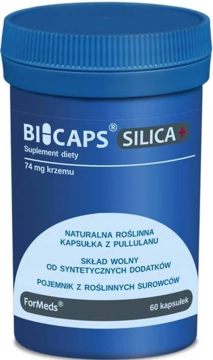 Bicaps Silica+ 60 kapsułek. Data ważności 01-03-2025