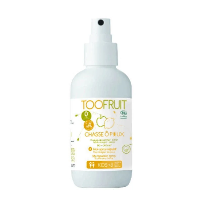 TOOFRUIT, spray ochronny do włosów zapobiegający nawrotowi wszawicy u dzieci, 125 ml