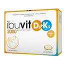 Ibuvit D3 2000 + K2 MK-7 Omega 3, suplement diety, 30 kapsułek