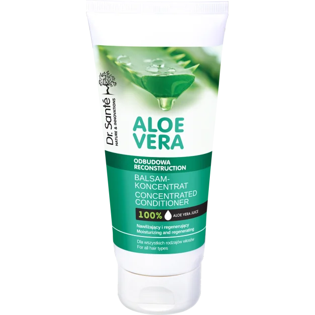 Dr. Santé Aloe Vera Odbudowa balsam-koncentrat do włosów Nawilżający i regenerujący, 200 ml