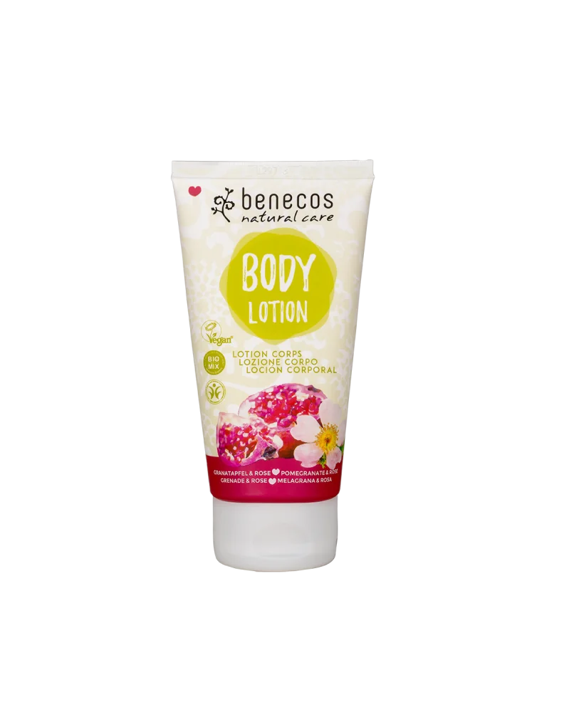 Benecos, naturalny balsam do ciala granat i róza, 150 ml