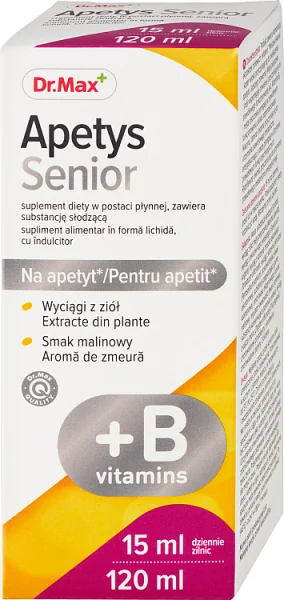 Apetys Senior Dr. Max, 120 ml