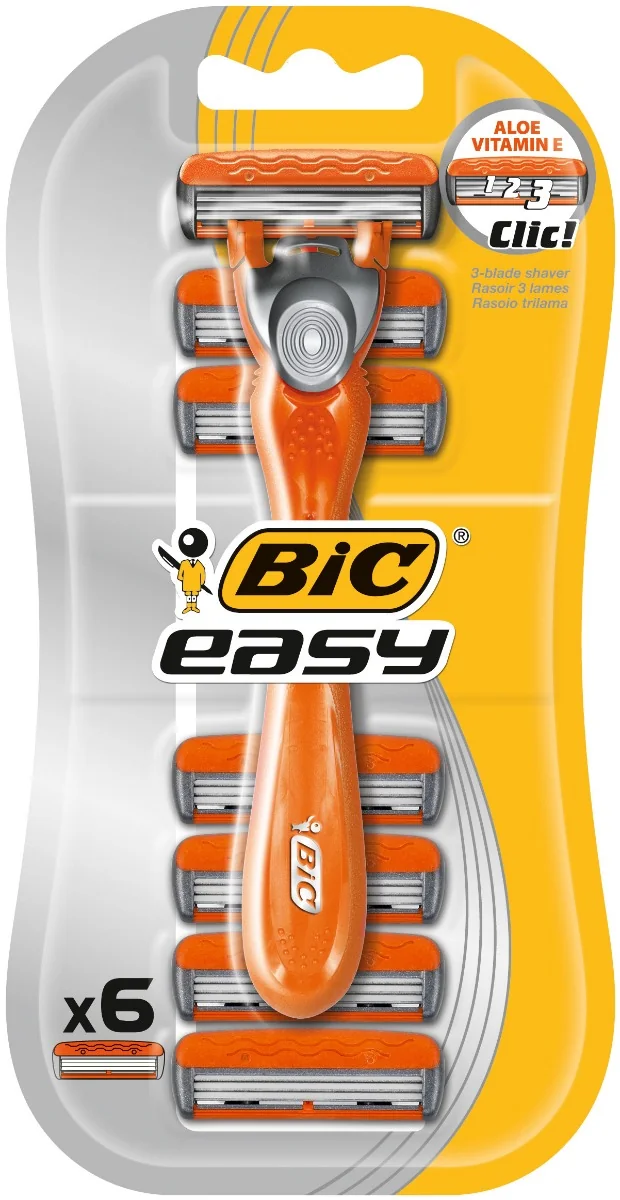 BiC 3 Hybrid maszynka do golenia, 1 szt. + 6 wkładów