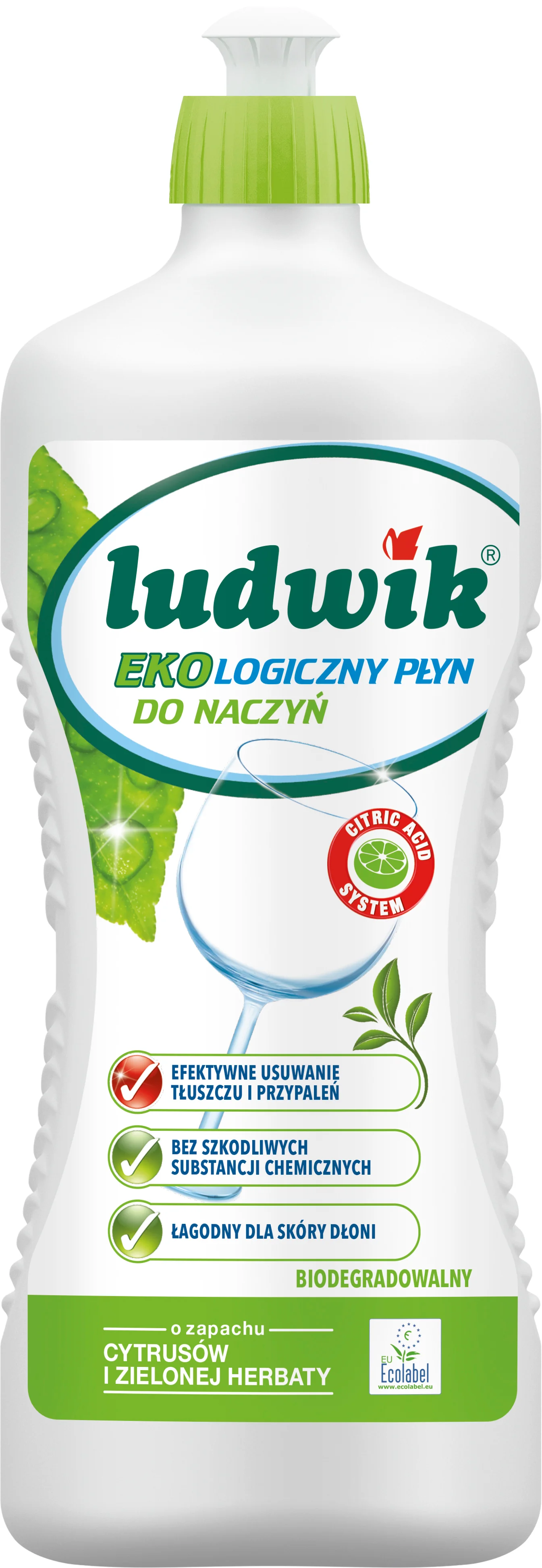 Ludwik ekologiczny płyn do mycia naczyń, 900 ml