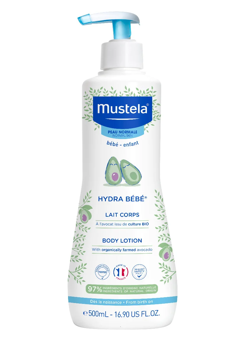 Mustela Bebe-Enfant Hydra, nawilżające mleczko do ciała, 500 ml