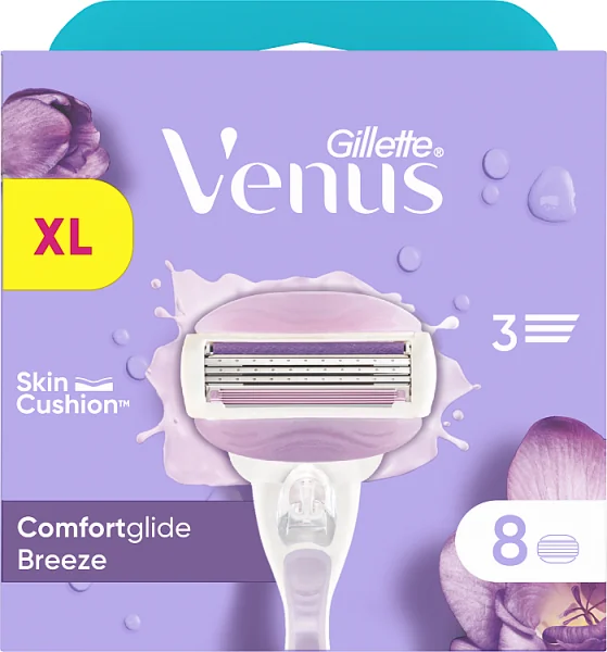 Gillette Venus Comfortglide Breeze, 8 ostrzy