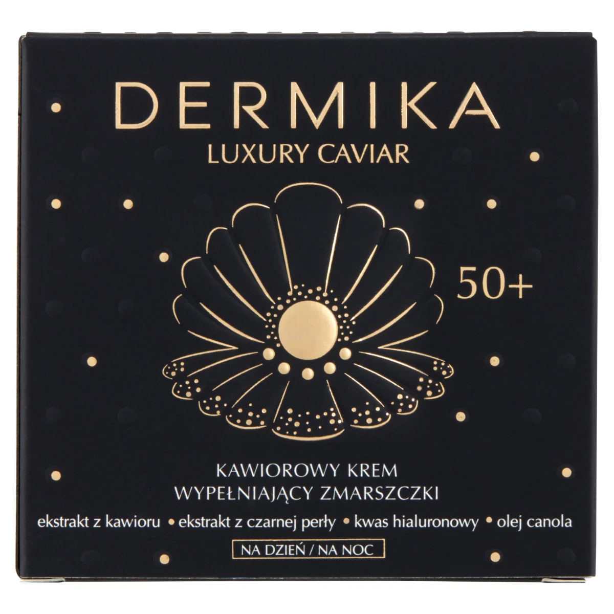 Dermika Luxury Caviar kawiorowy krem wypełniający zmarszczki 50+, 50 ml