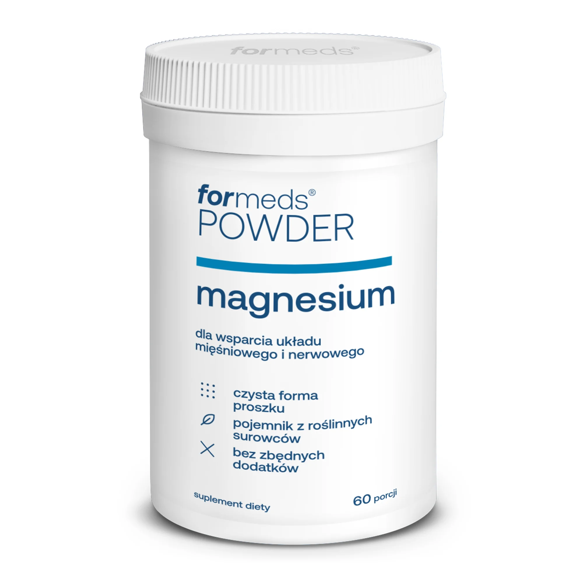 Formeds Powder Magnesium, 60 porcji