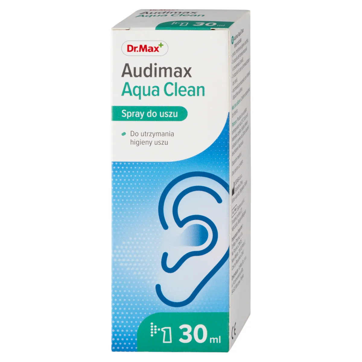 Audimax Aqua Clean Dr. Max, spray do uszu, 30 ml