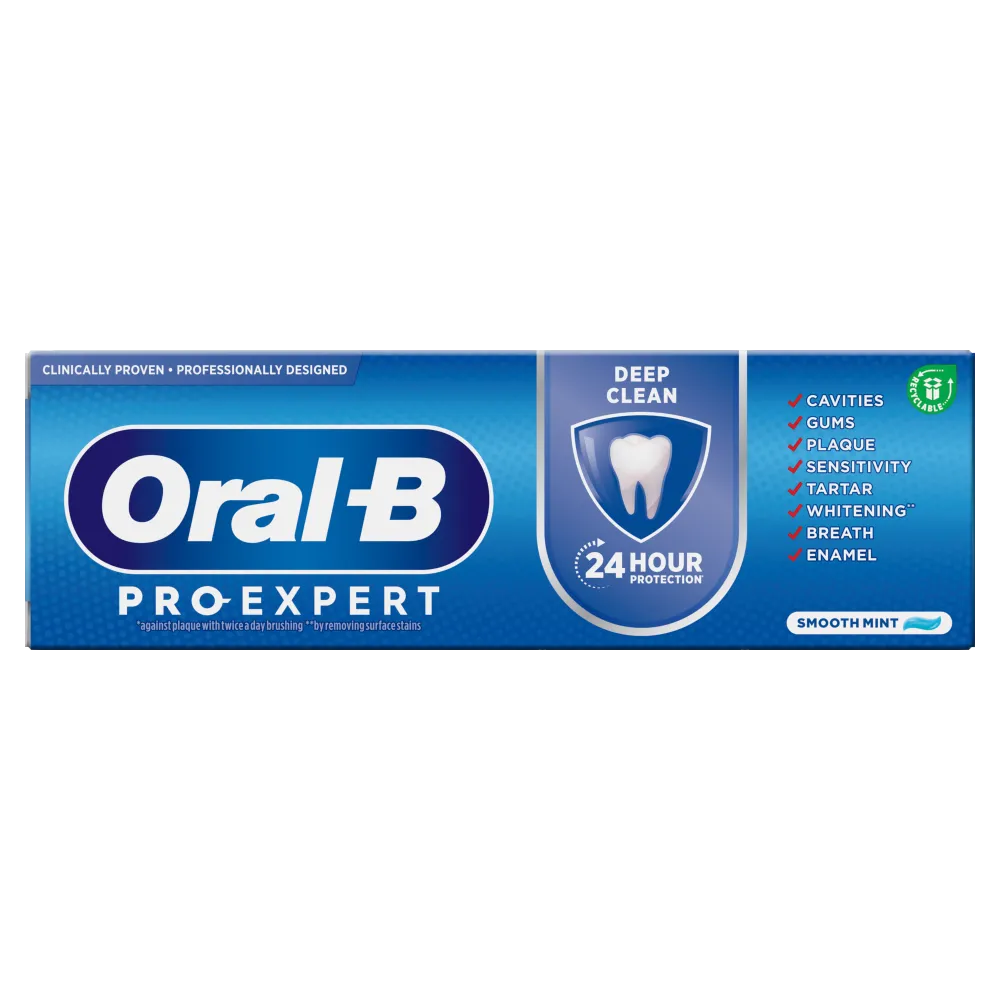 Oral-B Pro-Expert Deep Clean dokładnie czyszcząca pasta do zębów, 75 ml 