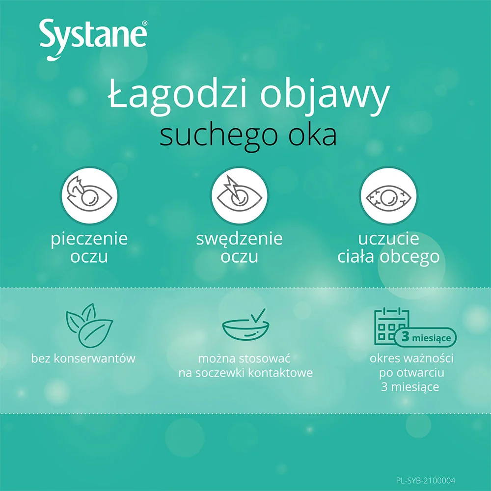 Systane Hydration nawilżające krople do oczu, 10 ml